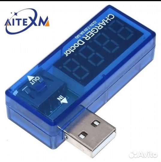 USB тестер, зарядное устройство