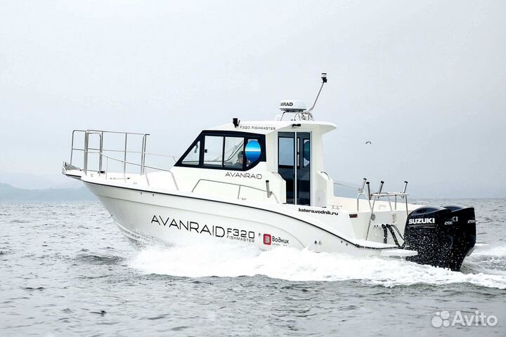 Катер Avanraid F320 Fishmaster с Suzuki 2хDF200ATX