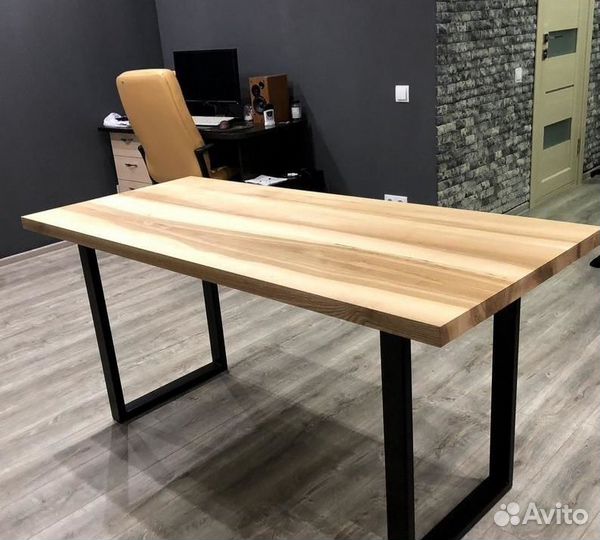 Стол из Массива дуба Цельноламельного