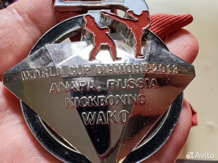 Медаль за участие в турнире по Кикбогсингу В Анапе