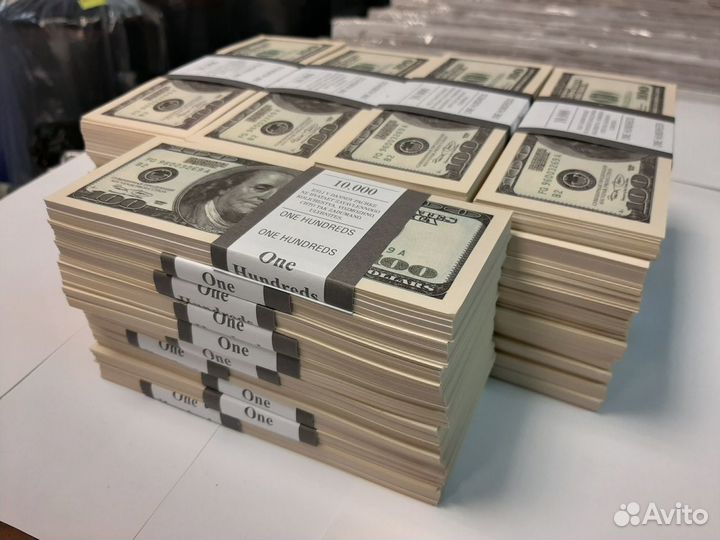 50 Пачек Билет банка приколов 100 Долларов Dollars