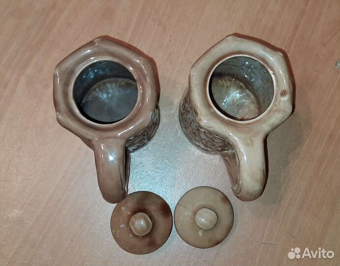 Две кружки Напейся- не облейся, керамика