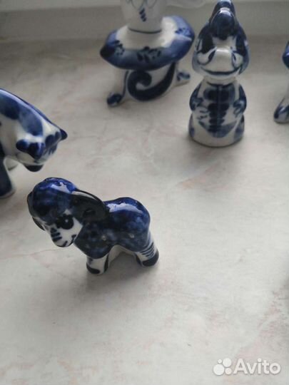 Гжель фигурки