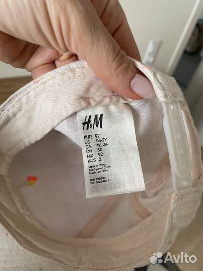 Пакет одежды 2-3 года (92-98) +бейсболка H&M