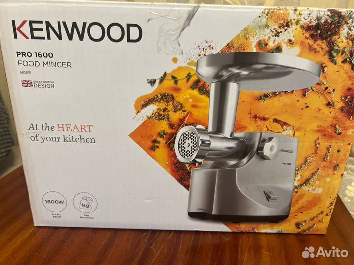 Мясорубка kenwood pro 1600