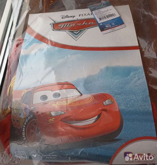 Молния маккуин тачки костюм новый