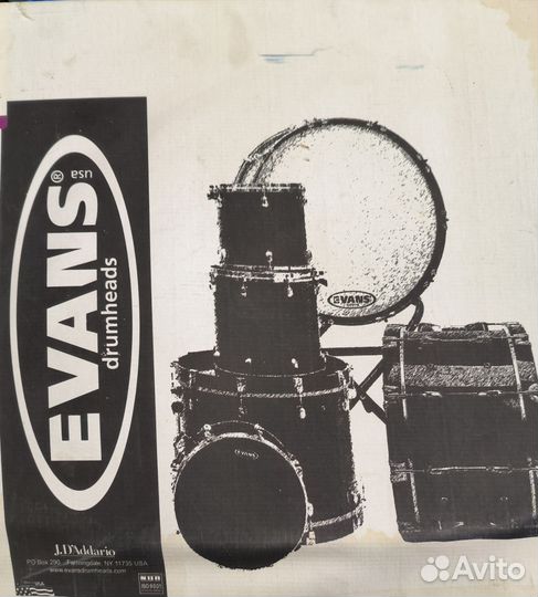 Пластик для барабанов