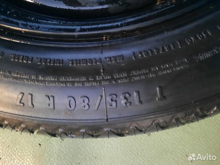 Докатка запаска R17 BMW 135/80