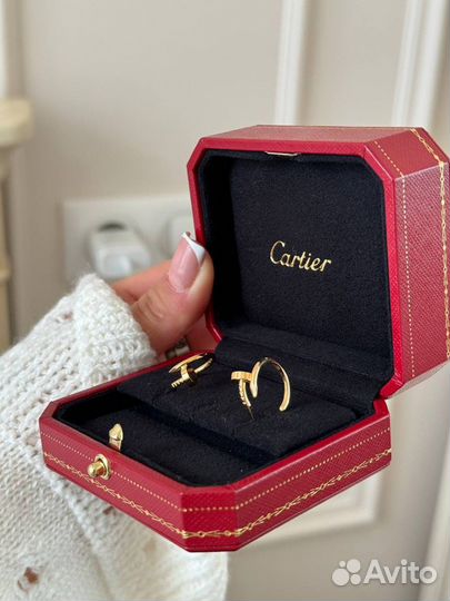 Сережки Cartier