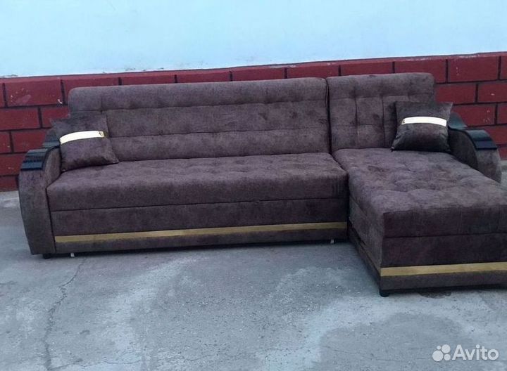 Угловой диван раскладной на заказ