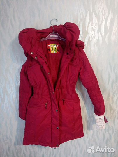 Полупальто утепленые для девочек Yoot