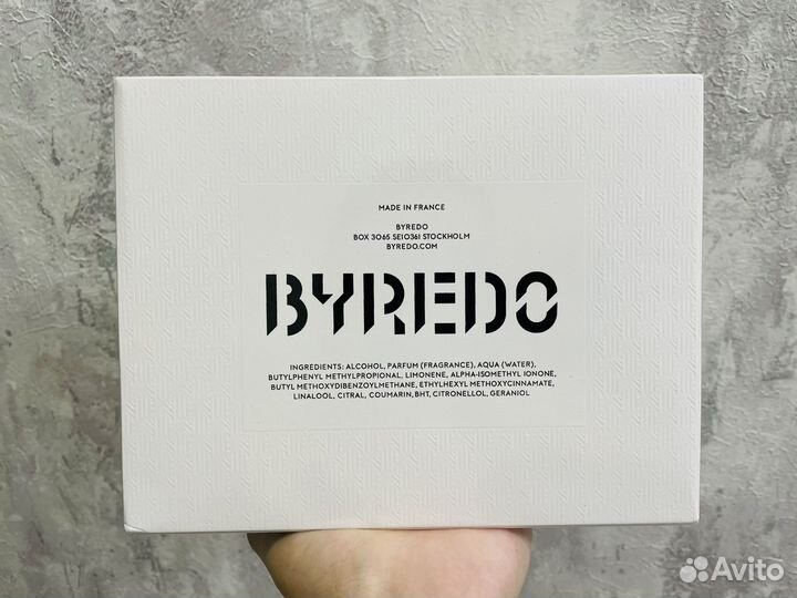 Духи Byredo, новые 100мл, парфюм