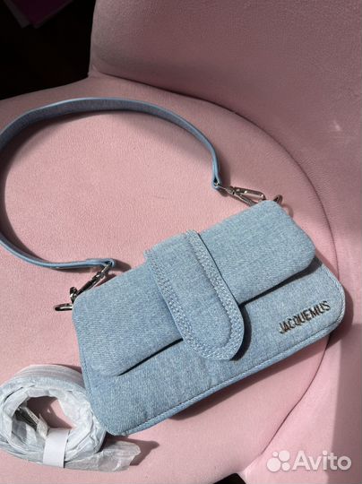 Сумка jacquemus джинсовая