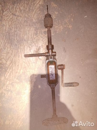 Дрель ручная механическая СССР