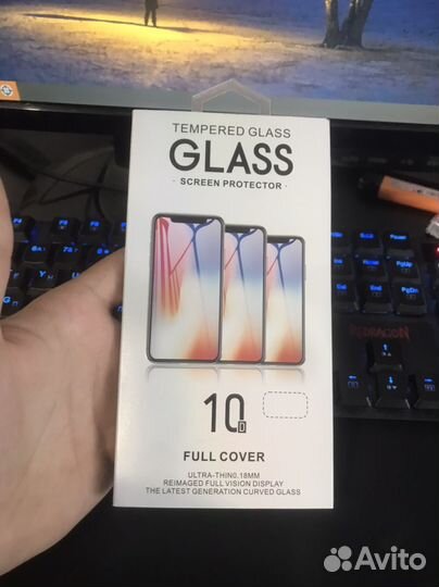 Защитное стекло SD Samsung A7 2018