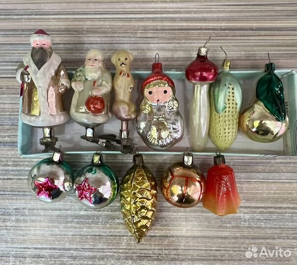 Елочные игрушки СССР