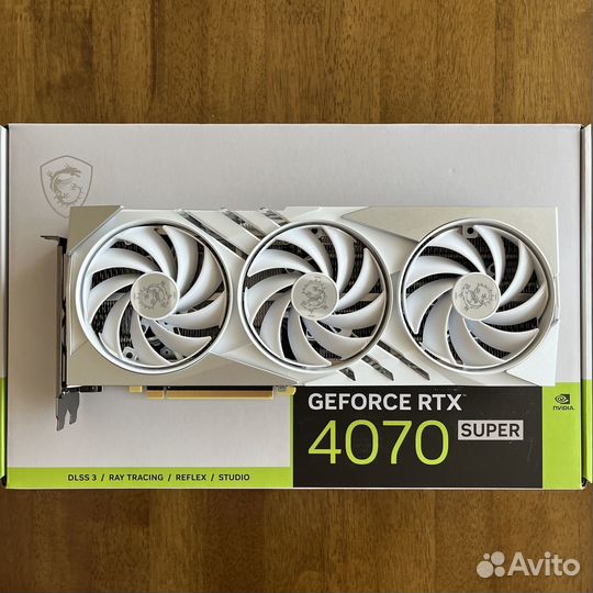 Msi GeForce Rtx 4070 super Gaming X Slim White