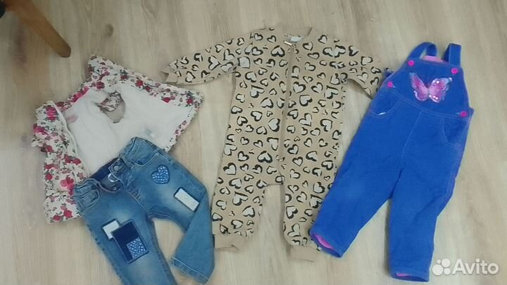 Вещи пакетом 80-86. Поддева флис