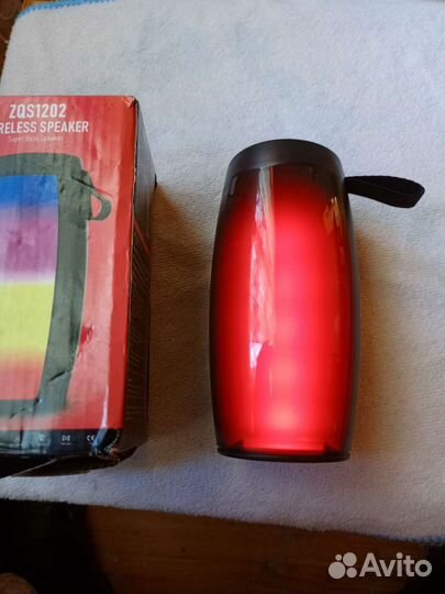 Блютус колонка с подсветкой