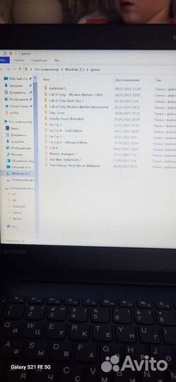 Игровой Ноутбук lenovo