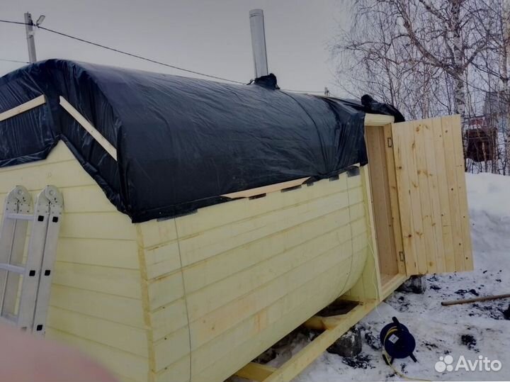 Баня квадро с доставкой