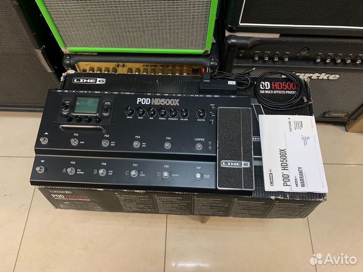 Гитарный процессор Line 6 Pod HD 500X