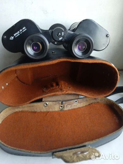 Бинокль бпц2 12х40 зомз СССР кофр