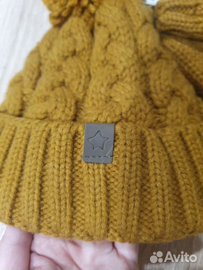 Шапка варежки