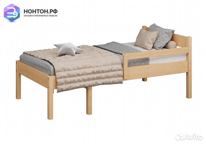 Кровать Polini kids Simple 935 натуральный