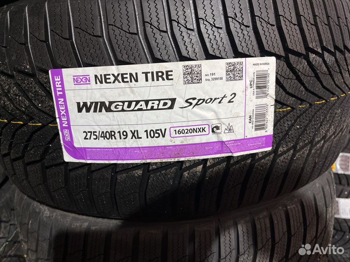 Nexen Winguard Sport 2 245/45 R19 и 275/40 R19 105V