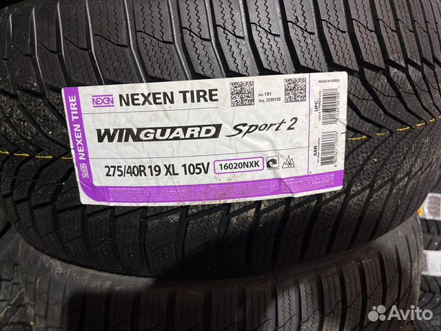 Nexen Winguard Sport 2 245/45 R19 и 275/40 R19 105V