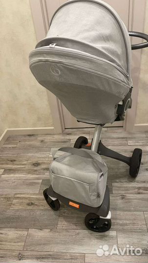 Коляска Stokke Xplory v5. люлька + Прогулка