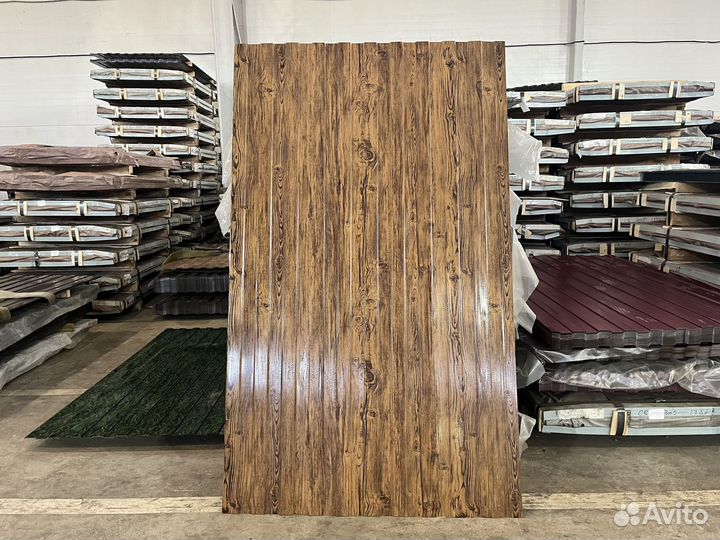 Профнастил с рисунком 