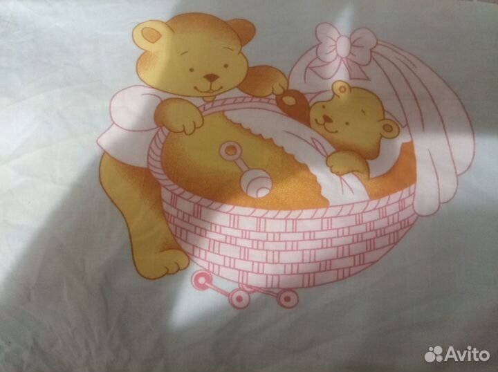 Бортики и балдахин+ постельное белье