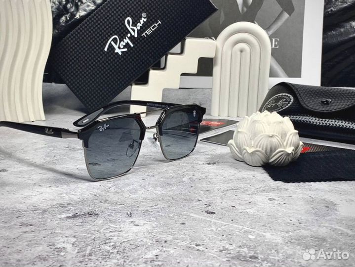 Очки Ray Ban Clubmaster черные