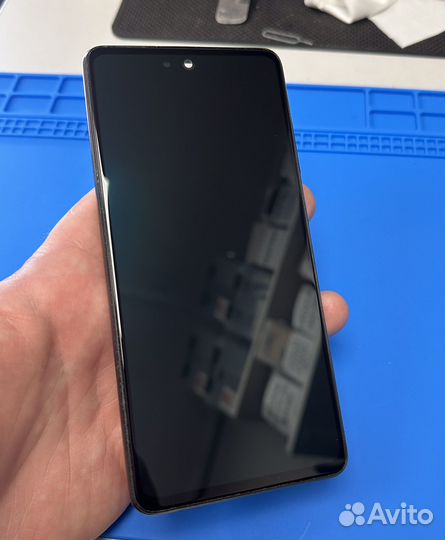 Дисплей Samsung A52 оригинал в рамке