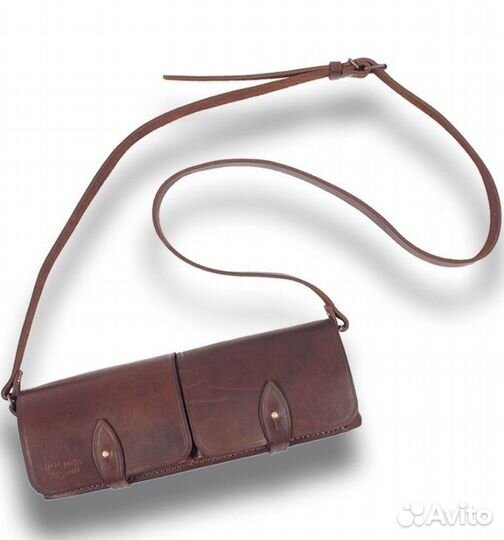 Патронташ Holster двухрядный 24х12к кожа