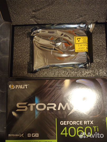 Игровая видеокарта RTX 4060ti palit storm X