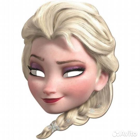 Маска картонная 36645 Эльза