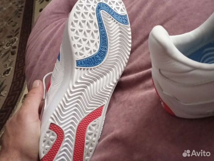 Adidas мужские кроссовки кожаные