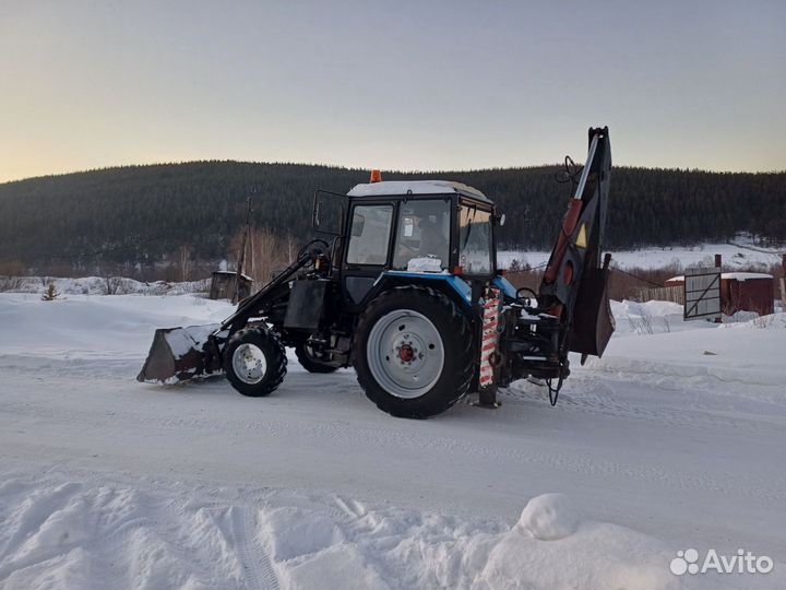 Услуги трактора мтз