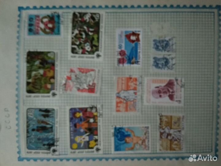 Марки стран-1865г,1952-58г