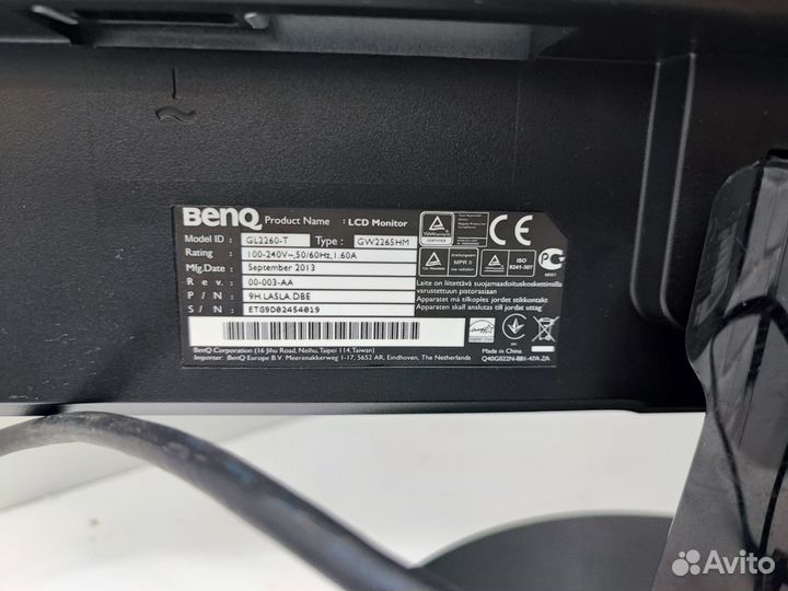 Мониторы BenQ gl 2260-T