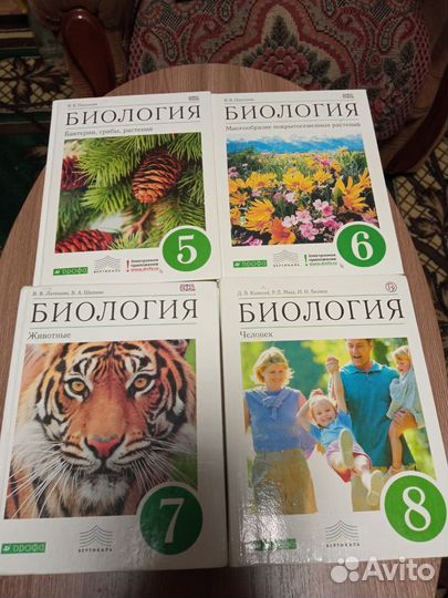 Книги по биологии