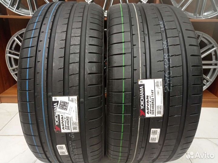 Yokohama Advan Sport V107 285/45 R22 и 325/40 R22 114Y
