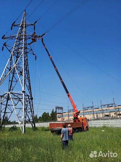 Манипулятор-вездеход 8т 23,5. Автовышка