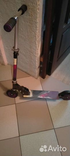 Самокат детский двухколесный бу