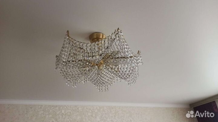 Люстра хрустальная preciosa Чехия