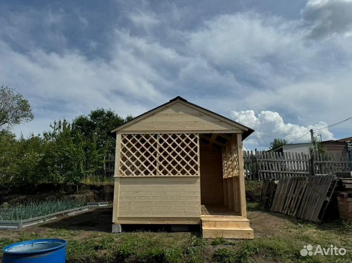 Беседки. Свыше 100 вариантов беседок