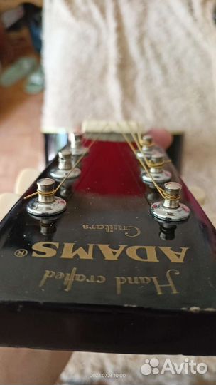 Гитара Adams F-392 BK + гитара Elitaro белая б/у